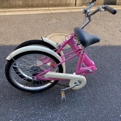 折りたたみ自転車20インチの画像