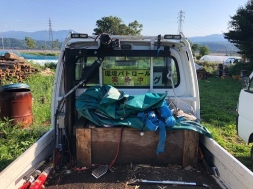 現在、取引中　軽トラ用クレーン　中古品