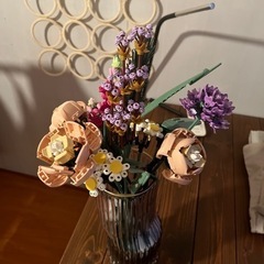 レゴ　フラワーブーケ　花瓶