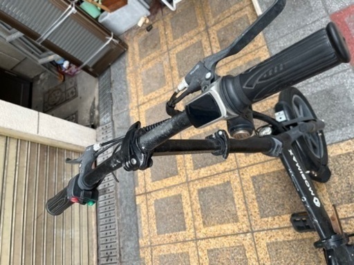 フル電動自転車 48V MOBIMAX MOBI-BIKE 折りたたみ自転車☆ブラック 48V仕様