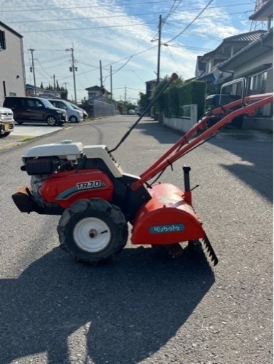 クボタ！TR70！エンジン！クボタ！GH170-1！6.2馬力！デフロック付！正転逆転付！前進後進！管理機！耕運機！