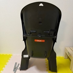 オージーケー技研 リアキッズシート (RBCシリーズ)RBC-015DX(ヘッドレスト付カジュアルリアキッズシート)黒/黒 自転車用の画像