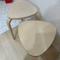 IKEA スツール, 2脚　 5000円→2700円　KYRRE シルレの画像