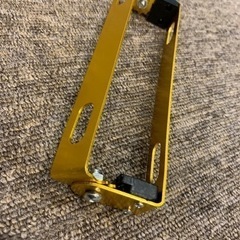 バイク用　ナンバーステー