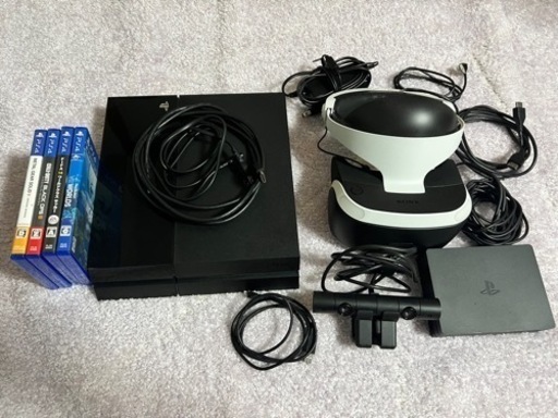 PS4 & PSVR  & ソフト4本セット