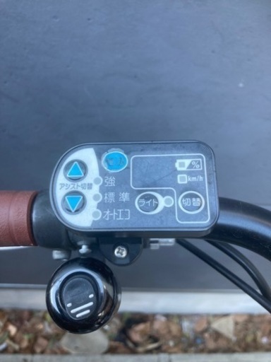 ジャンク品 ブリヂストン ハイディ タイヤ溝アリ バッテリー付　電動アシスト