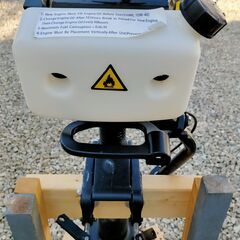 船外機 ハイドロJET エンジン 4スト 52cc 2馬力 免許不要 中古☆の画像