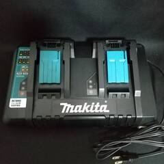 【中古品】makita(マキタ) 7.2v-18v用2口急速充電...