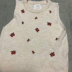 ZARA キッズ　ニットベスト　サイズ152