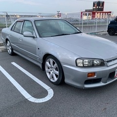 日産 NISSAN スカイライン HR34 4ドア AT NA 一時抹消中　115000kmの画像