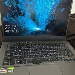 【値下げ】ZephyrusG14ゲーミングノートの画像