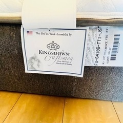 【大幅値下げ】レガリア（キングスダウン）セミダブルマットレスセット 大幅値下げ】レガリア（キングスダウン）セミダブルマットレスセット