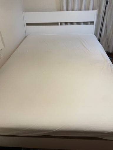 【現在取引中】IKEA ダブルベッド美品