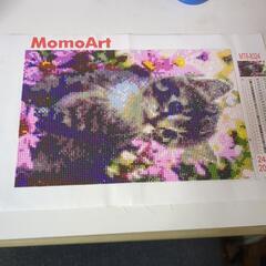 ダイアモンドアート完成品です