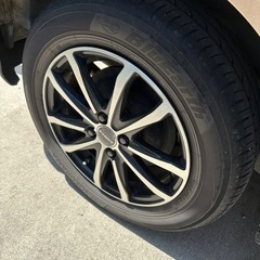 フリード GB3 で使用中　アルミ付きタイヤ 185/65R15 