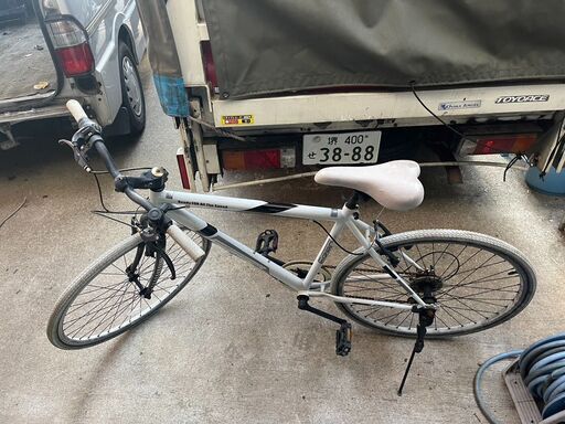 Eizer アイゼル クロスバイク 白色 防犯登録なし