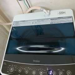 Haier (ハイアール) 全自動洗濯機 4.5kg JW-C45A 2019年の画像