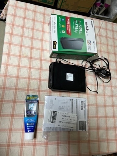 wi-fi ルーターELECOM WBC-X1800GS-B