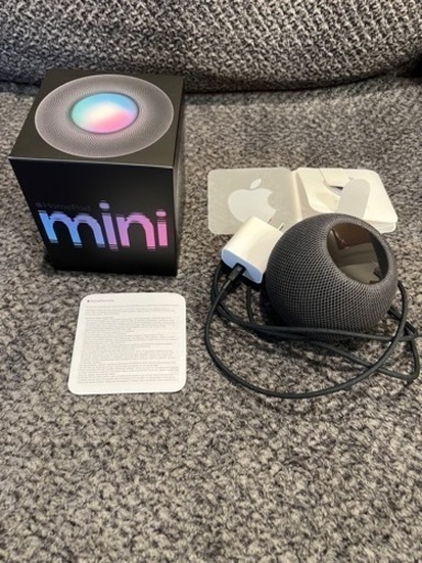 美品⭐︎Apple home pod mini スペースグレー