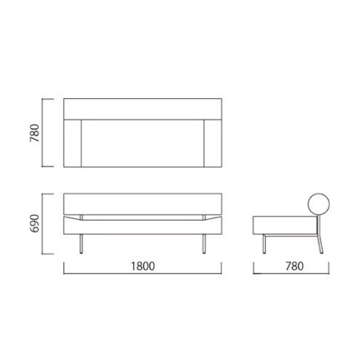 IDEE ソファー DIVANCO SOFA イデー