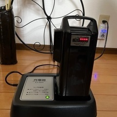 電動自転車用バッテリー、充電器