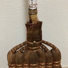 七玉長柄箒 （棕櫚皮巻） 7玉長柄箒　ほうき　ちりとり　セットの画像
