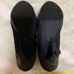 フェミニンカフェ　ピンヒールパンプス Lサイズの画像