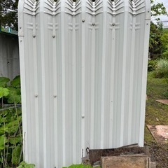 美品 カスケードガレージ セリエス 物置タイプ エクステリアシリーズ 鍵付