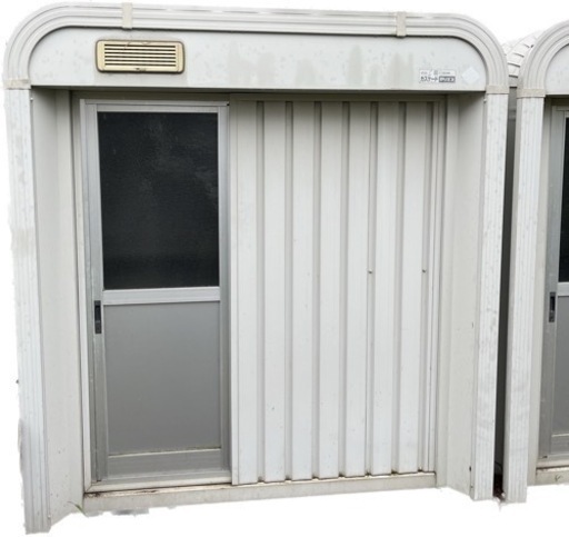 美品 カスケードガレージ セリエス 物置タイプ エクステリアシリーズ 鍵付