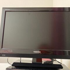 TOSHIBA　小型テレビの画像