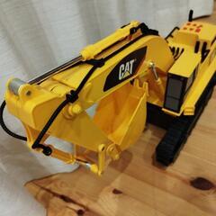 ショベルカーおもちゃの画像