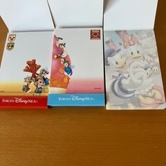 ディズニーシー　メモ帳の画像