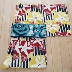 浴衣＋帯セットで3,000円（数回使用）の画像