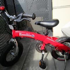 へんしんバイク レッド12インチスタンド付き