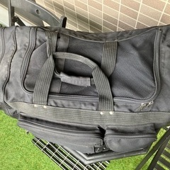 価格相談可能★アシックス　スポーツバッグ　ブラック　多機能／大型の画像
