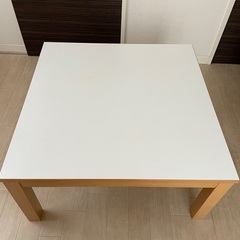 無印良品ローテーブル(こたつにもなります)の画像