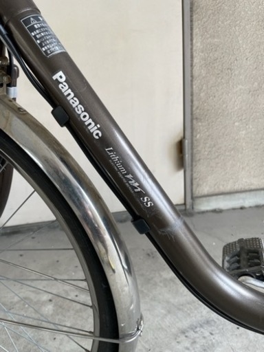 決まりました。パナソニック電動自転車26インチ バッテリー3個