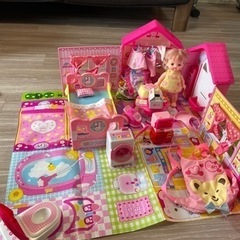 メルちゃんまとめ売り(人形、なかよしハウス、いろいろ)