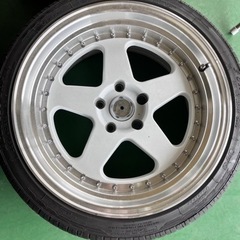 225/40/R18 深リムホイール