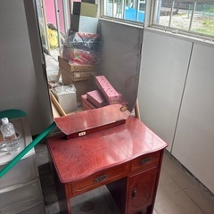 木製　ドレッサー　昭和