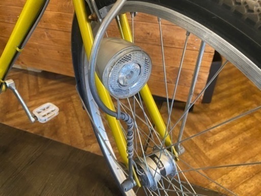 【LEDオートライト】26インチ6速　シティサイクル