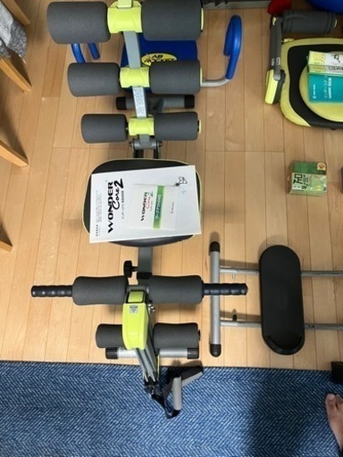 ランニングマシン他トレーニング器具一式