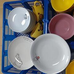 景品でもらったお椀お皿ミッフィーなどの画像