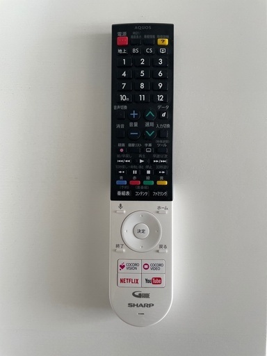 2019年製　SHARP AQUOS 4K 60インチTV