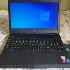 NEC中古ノートパソコン15.6型 Core-i5第4世代 の画像