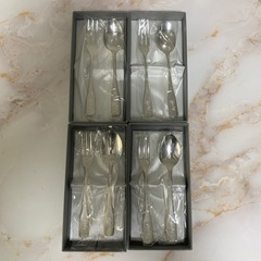 銀のスプーン&フォーク8本セット(新品)