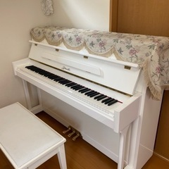 白いピアノ