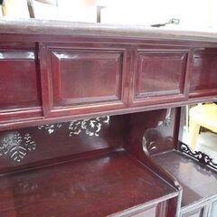 古民具 茶箪笥 横幅 約89.5cm 中古 レトロ家具 苫小牧西店の画像