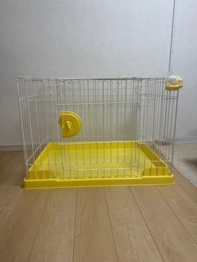 犬　ペット　ゲージ　サークル　ケージ　イエロー　小屋