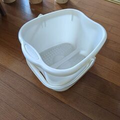 足湯用バケツ(フットバス)